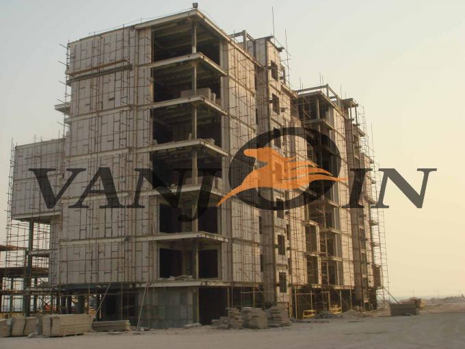 Fast Building EPS Cement Sandwich Panel , Decorated Precast Wall Panels