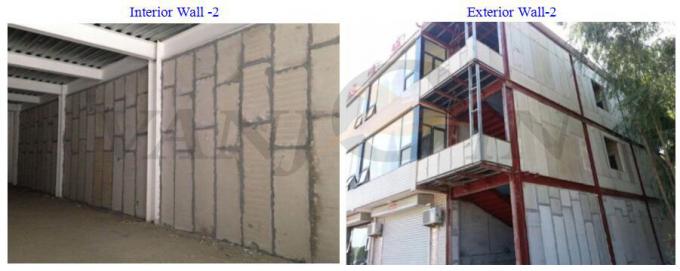 Insulated Energy Saving eps sandwich wall panel Waterproof For High Building