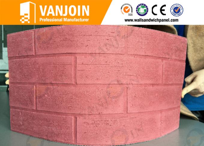 Exterior Wall Decoration Flexible Ceramic Tile , Face Brick Tile 1200 * 600mm