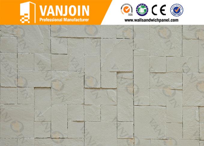 Decorative Flexible Wall Tiles , interior / exterior Slate Stone Tile with CE  approved