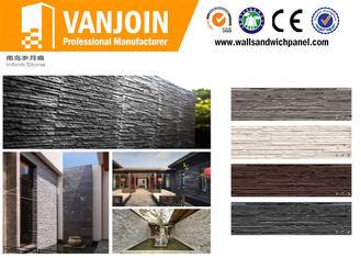 China Soft and Lightweight safety Exterior Decorative Stone Tile 50 Years Lifespan supplier