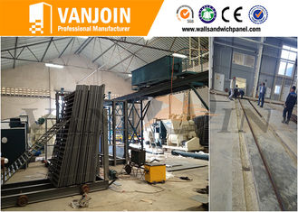 China Full Automatic Eps Sandwich Panel Machine Envrionmental Vertical Mould Car supplier