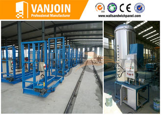 China exterior eps sandwich panel production line , lightweight wall panel machine supplier