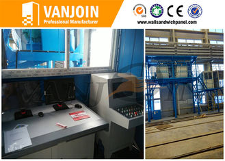 China Full Automatic Sandwich Panel Production Line EPS Cement Panel Making Machines supplier