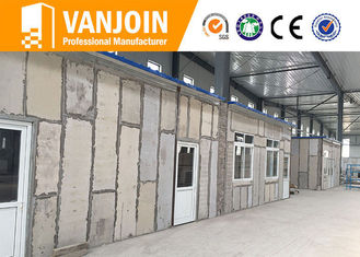 China Construction 90mm 120mm eps cement sandwich wall panel for prefab house building supplier