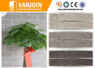 China Anti Crack Breathable Internal Wall soft stone tiles For Office Walls supplier