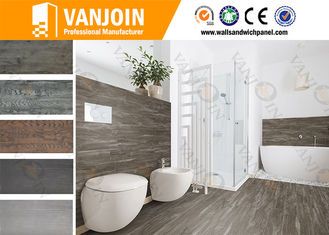 China Anti Slip Waterproof Flexible Ceramic Tile , 3MM Wood Effect Floor Tile supplier