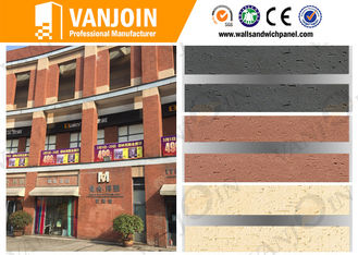 China Customized Lightweight / Fireproof Wall Tiles With Flexible Clay Material , 1200*600MM supplier