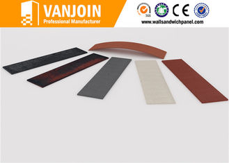 China High Safety Recyclable Flexible Wall Tiles 3Mm Fireproof Thin 240 x 60mm supplier
