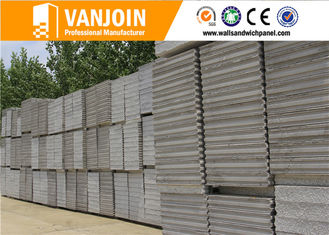 China Thermal Insulation Fireproof Soundproof Wall Sandwich panel For Real Estate Buildings supplier