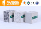 Energy saving Fireproof EPS Cement Sandwich Panel Sound Insulation 610mm Width