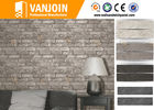 China Unique Retro Style Flexible Wall Tiles , Ecological Split Brick Tile Flame Retardant factory