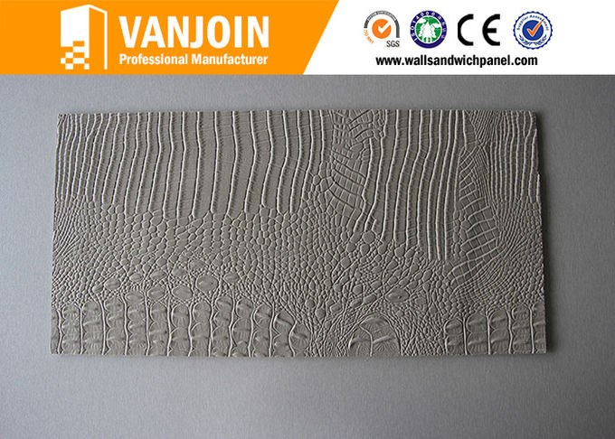 Impact Resistant Lightweight Soft Ceramic Tile Croco Skin Pattern