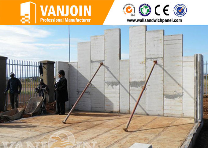 120mm Heat Insulated EPS Precast Concrete Wall Panels Anti Seismic Panels