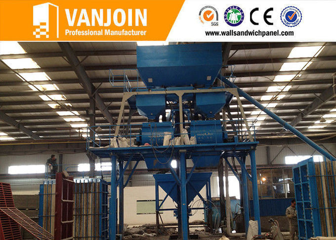 Low Input High Output Automatic Construction Material Making Machinery For Wall Panels