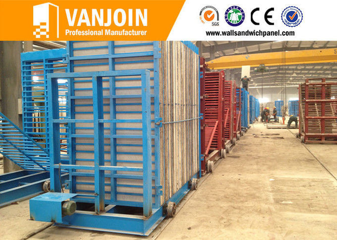 Manual sound insulated eps sandwich panel production line / machine