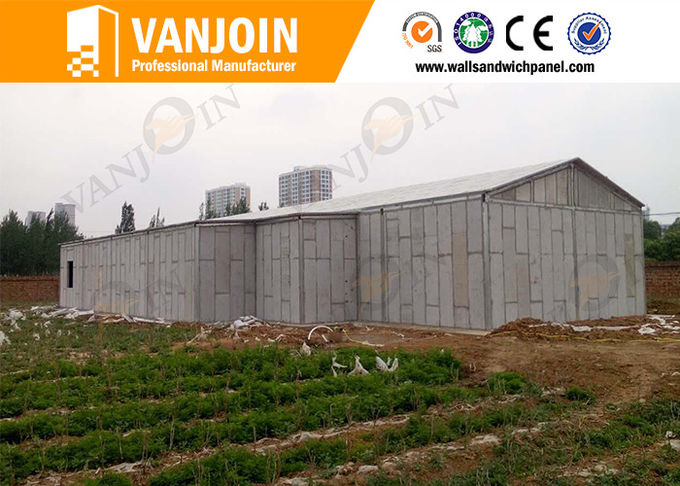 150Mm eps Precast Concrete Wall Panels , lightweight building material for prefab house