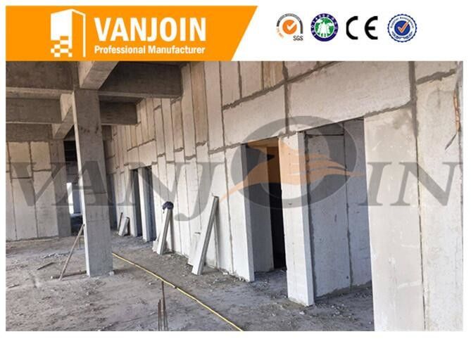 100mm Lightweight EPS foam concrete wall panels , Exterior / Interior insulated building panels