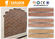 Customized Lightweight / Fireproof Wall Tiles With Flexible Clay Material , 1200*600MM supplier