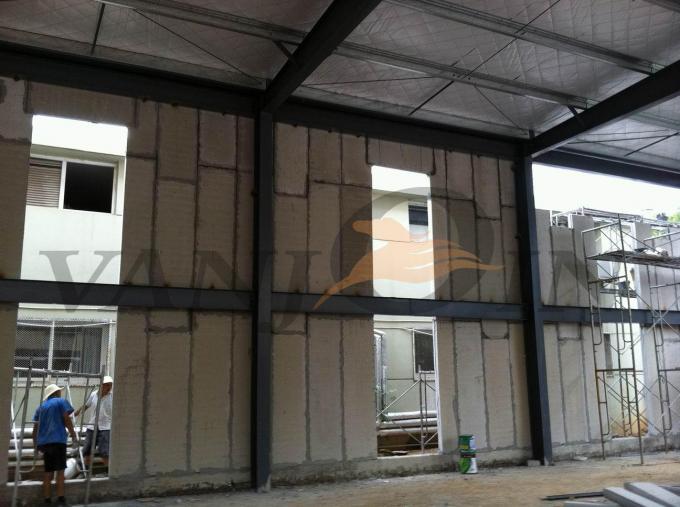100mm Sand Cement Eps Foam Construction Panels For Hotel , Exterior Concrete Wall Panels