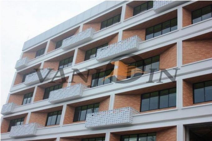 3mm Decorative Flexible Prefabricated Exterior Wall Panels For Apartment Building