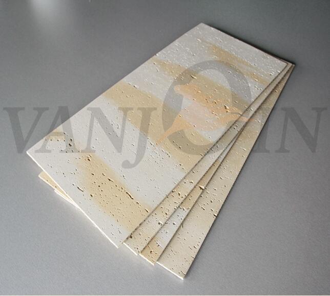 6mm Flexible Clay Wall Tile For Flat Mansion Building Wall Decoration , Custom Color