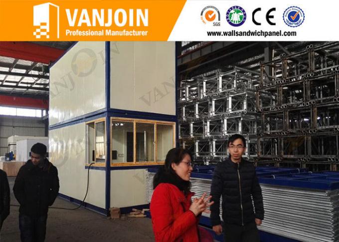 Full automatic PLC operate lightweight foam eps sandwich panel machinery