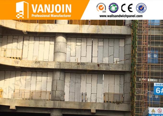 Fireproof Thermal insulated precast wall panels for Building Partition