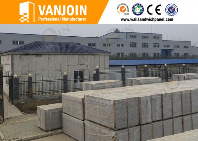 Sound Insulated EPS Cement Sandwich Wall Panels For Building Exterior / Interior Wall