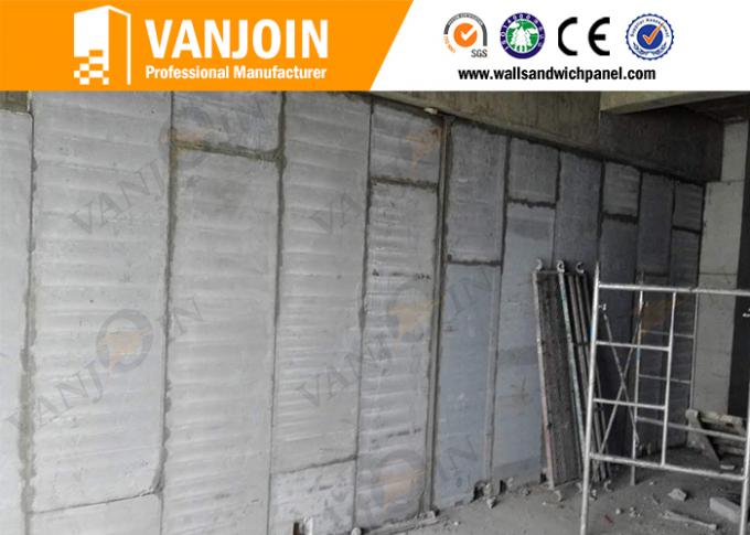 Fire Resistant Composite Sandwich Panels , Partition Sandwich Interior and Exterior Wall Panels