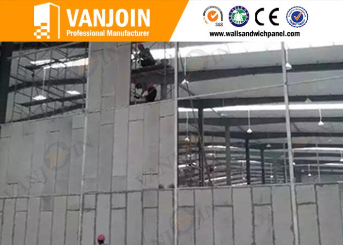 Non Asbestos Sandwich Wall Panels , Interior Wall Partition Panel