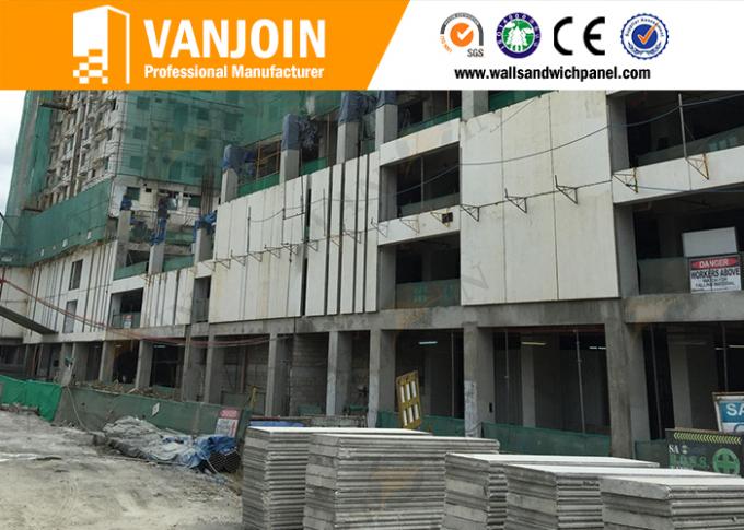 Non Asbestos Sandwich Wall Panels , Interior Wall Partition Panel