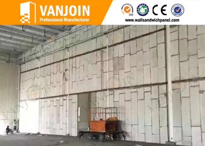 EPS Soundproof Precast Concrete Wall Panels , Partition lightweight composite panels