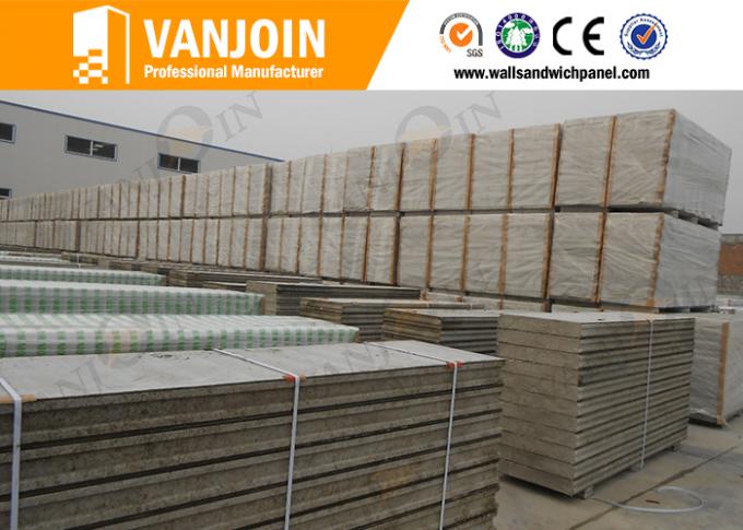 Eco Friendly fire resistant Building EPS Cement Sandwich Panel Sound Insulation