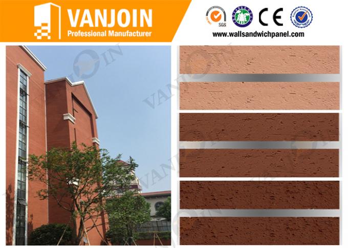 Exterior Wall Decoration Flexible Ceramic Tile , Face Brick Tile 1200 * 600mm