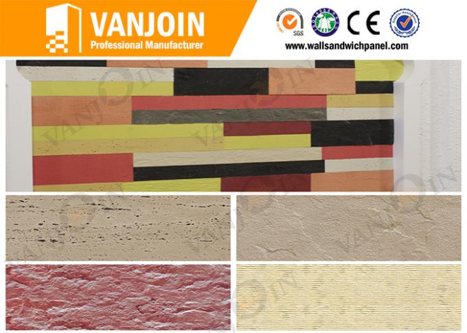 Fall Prevention Environment Friendly Flexible Wall Tiles For Prefab Aparment