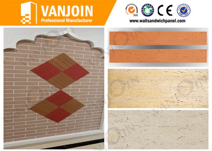 Lightweight Weatherproof Breathable Stone Wall Tile For Prefab House