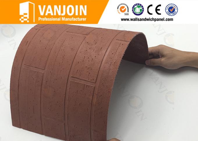 Antiskid Flexible Wall Tiles , MCM wall ceramic tile Energy - saving