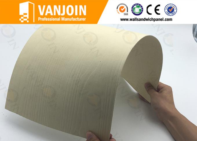 Antiskid Flexible Wall Tiles , MCM wall ceramic tile Energy - saving