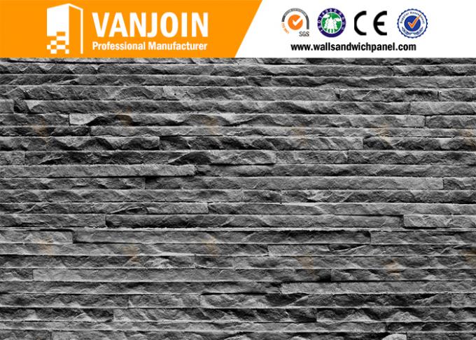 6mm - 10mm Flexible Clay Wall Tile , Fireproof Exterior Decoration Material