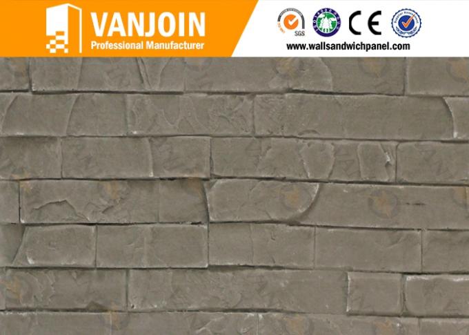 Artificial Stone Flexible Wall Tiles , Anti Skid Decorative Ceramic Tile For Indoor / Outdoor Wall