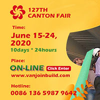 Vanjoin 127th On-line Canton Fair