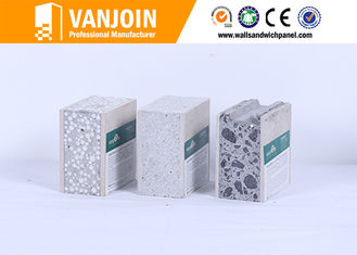 China 100MM Fireproof Precast Concrete Exterior Wall Panels / Polyurethane Foam Wall Panels supplier