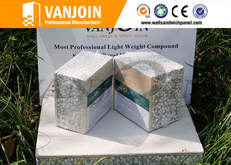 China heat insulation sandwich wall panel , precast eps wall panels composite supplier