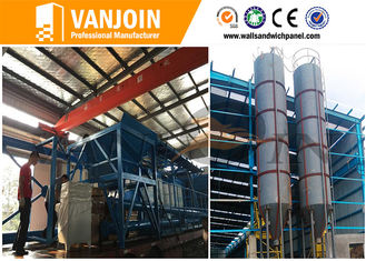 China Nonmetal Wall Sandwich Panel Machine Line / Making Machinery Fully Automatic supplier