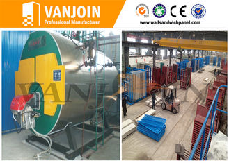 China Fire Resistant Exterior Wall And Interior Wall Panel Making Machine 380V supplier