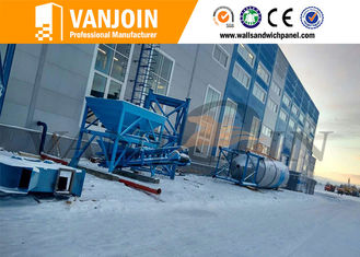 China Annual High Output Lightweight Wall Panel Machine With Vertical Mould Car supplier