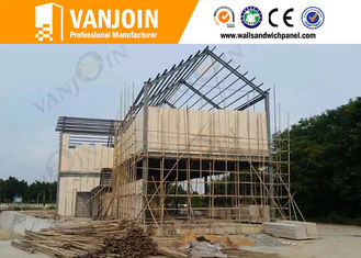 China Lightweight EPS Cement Sandwich Panel For Villa House Construction supplier