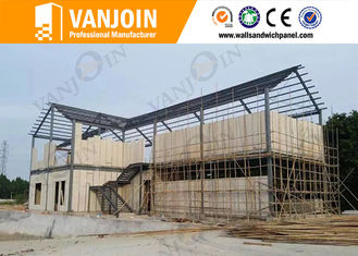 China Light Steel House Windproof EPS Type Precast Concrete Wall Panels / Floor Board supplier