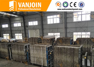 China EPS Cement Sandwich Panel Production Line , Sandwich Panel Making Machine supplier